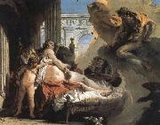 Giovanni Battista Tiepolo Jupiter and Dana oil on canvas